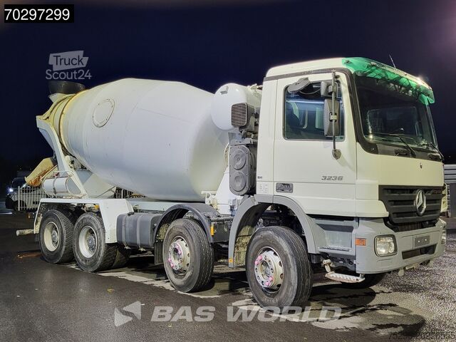 Blender Mercedes Actros 3236 8X4 9m3 mixer Automatic Steelsuspen...