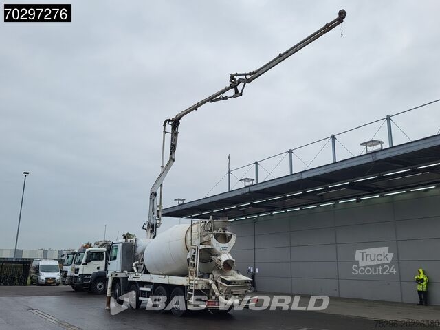 Bomba de hormigón Mercedes Actros 3241 8X4 SCHWING FBP 21-100 PUMI 7m3 Mix...