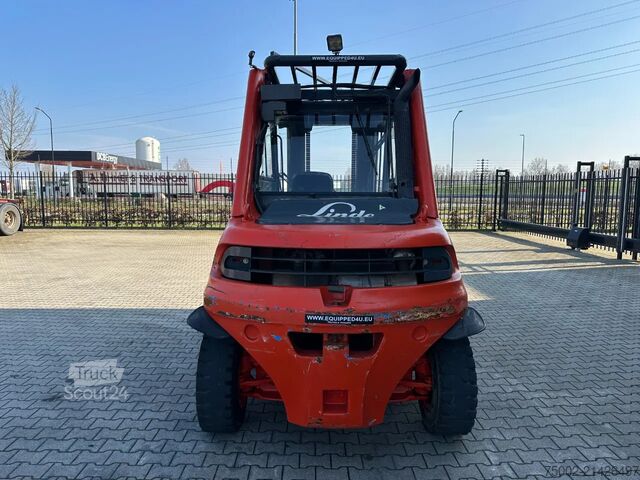 Gaffeltruck Linde H60D-02 / fork positioner / 6.000kg / duplex / ...