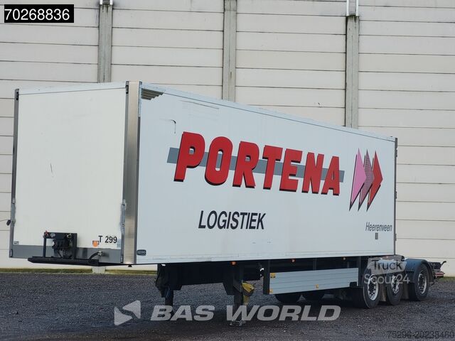 Maleta Draco TSN 339 3 axles LZV Tailgate Lift-Lenkachse
