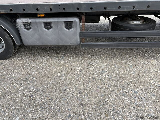 Reboque com plataforma aberta WEB Trailer Plattformanhänger 7950 mm STROH