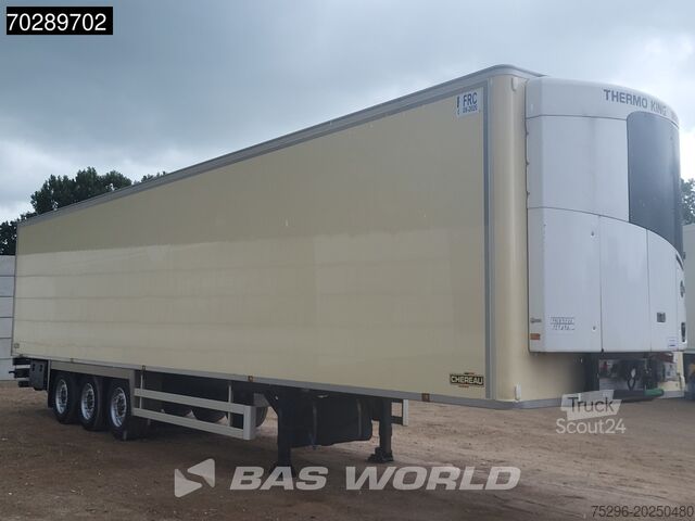Transport refrigerat/congelat Chereau Thermo King SLXi 300 3 axles Valid FRC - ATP