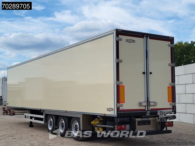 Kühl-/Tiefkühltransport Chereau Thermo King A400 3 axles Meat Fleisch Valid FRC...