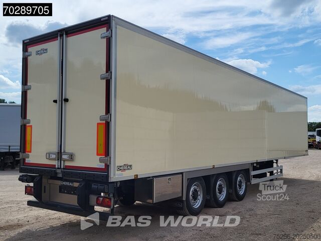 Kühl-/Tiefkühltransport Chereau Thermo King A400 3 axles Meat Fleisch Valid FRC...