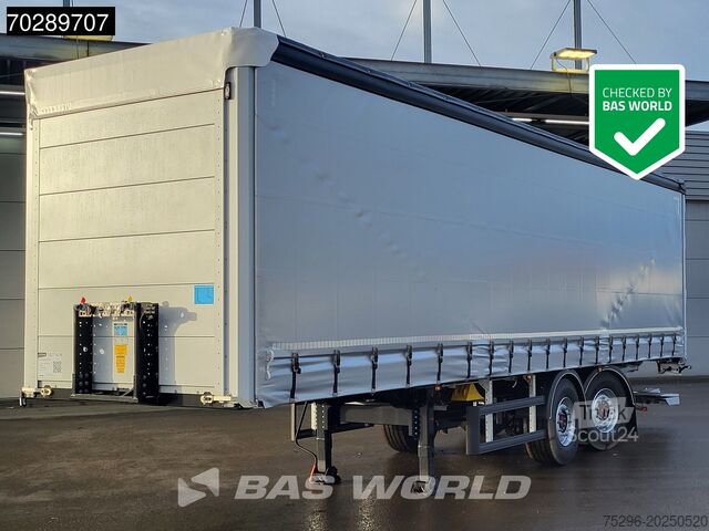 Lonas correderas System Trailers NEW Laadklep Stuuras Hartholz-Bodenn