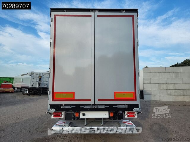 Lonas correderas System Trailers NEW Laadklep Stuuras Hartholz-Bodenn