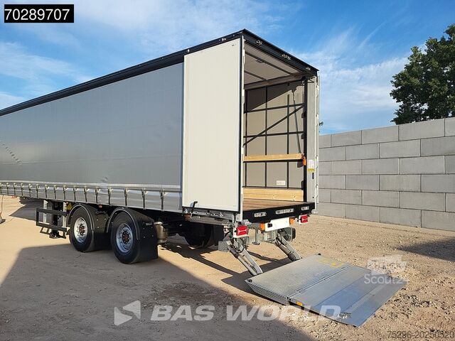 Lonas correderas System Trailers NEW Laadklep Stuuras Hartholz-Bodenn