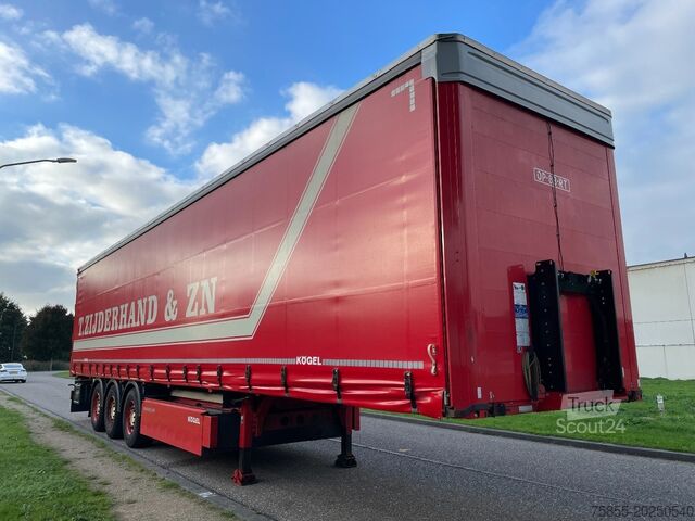 Bâché à rideaux latéraux Kögel SN 24 Tautliner / Coil / SAF / Disc / Liftaxle ...