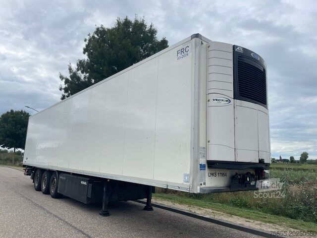 Prevoz v hladilniku/zamrznjenem stanju Kögel SVA 24 Fridge / Carrier Vector 1550 / SAF / DIS...