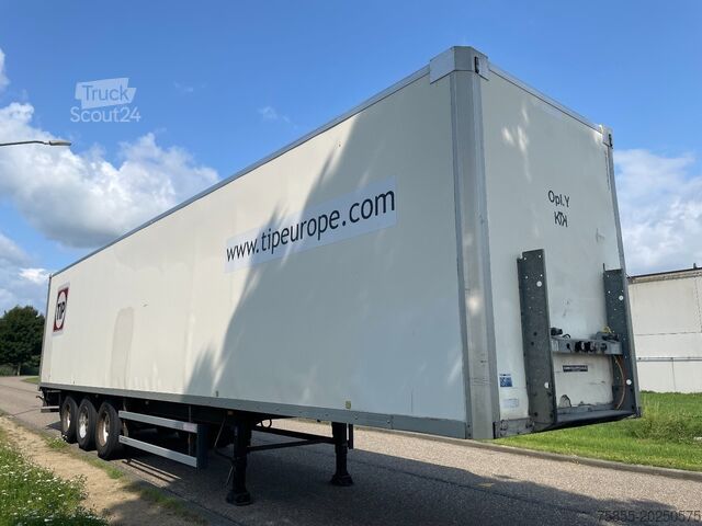 Caisse fermée Groenewegen DRO-14-27 3-Axle Closed Box / Koffer / BPW Axle...