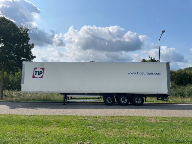 Caisse fermée Groenewegen DRO-14-27 3-Axle Closed Box / Koffer / BPW Axle...