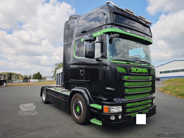 Тягач большого объема SCANIA R450  MEGA Vollverkleidung Standklima