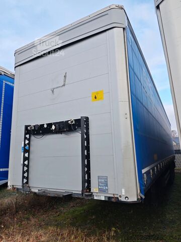 Atvērta puspiekabe ar tentu KÖGEL S24-1  BPW ECO-Achsen Liftachse Vario Fix