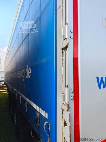 Atvērta puspiekabe ar tentu KÖGEL S24-1  BPW ECO-Achsen Liftachse Vario Fix