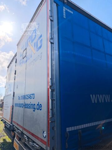 Atvērta puspiekabe ar tentu KÖGEL S24-1  BPW ECO-Achsen Liftachse Vario Fix