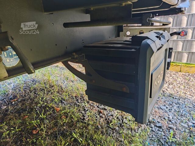 Atvērta puspiekabe ar tentu KÖGEL S24-1  BPW ECO-Achsen Liftachse Vario Fix