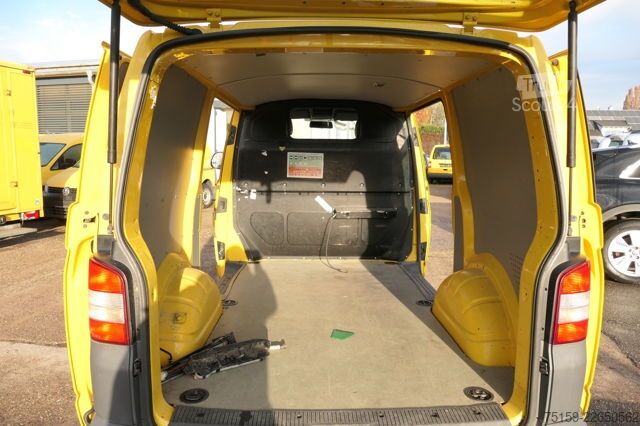 Slēgtais furgons VW T5 Transporter 2.0 TDI 2-Sitzer PARKTRONIK EURO5 2xSCHIEBETÜR CoC