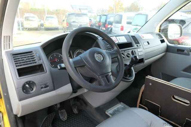 Slēgtais furgons VW T5 Transporter 2.0 TDI 2-Sitzer PARKTRONIK EURO5 2xSCHIEBETÜR CoC