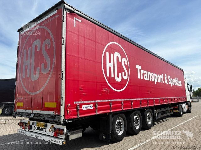 Atvērta puspiekabe ar tentu Schmitz Cargobull Curtainsider Standard