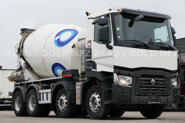 Concrete mixer truck RENAULT C 430 8x4 Betonmischer 9m³ Liebherr Euro 6