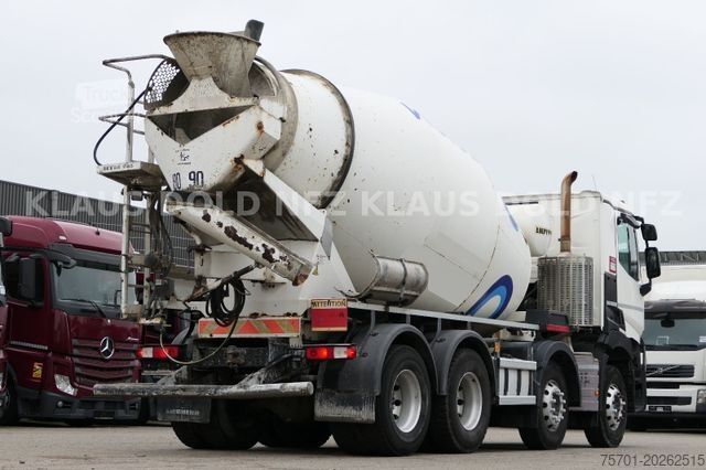 Concrete mixer truck RENAULT C 430 8x4 Betonmischer 9m³ Liebherr Euro 6