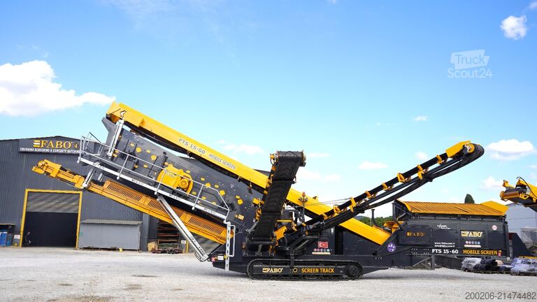 Trupintuvas FABO FTS-1560 mobiler brecher