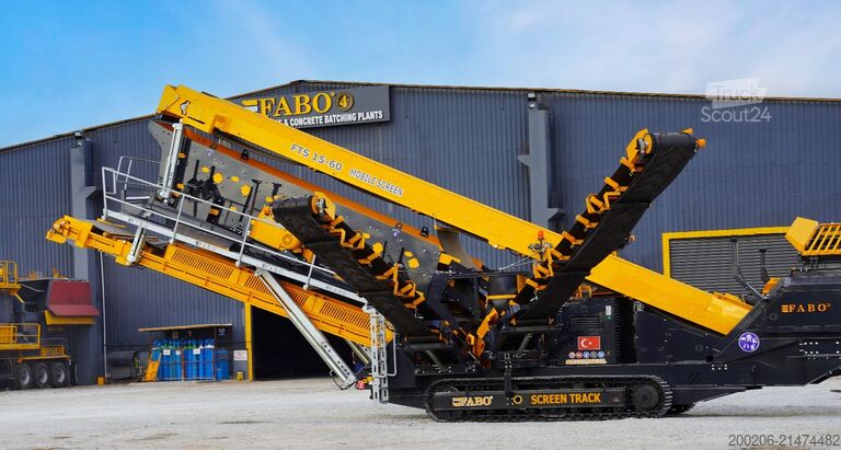 Trupintuvas FABO FTS-1560 mobiler brecher