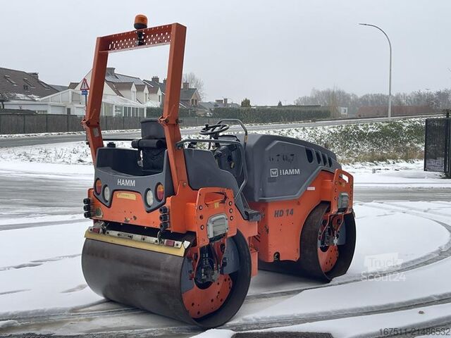 Rodillo tándem Hamm HD 14 VV