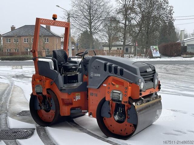 Rodillo tándem Hamm HD 14 VV