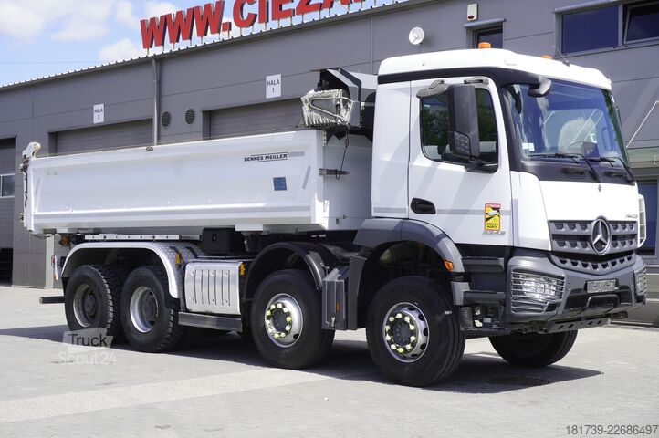 Самоскид Mercedes-Benz Arocs 3243 8x4 / 130 tho. km! / Meiller