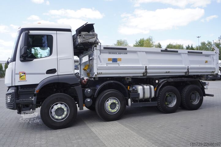Самоскид Mercedes-Benz Arocs 3243 8x4 / 130 tho. km! / Meiller