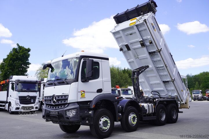 Самоскид Mercedes-Benz Arocs 3243 8x4 / 130 tho. km! / Meiller