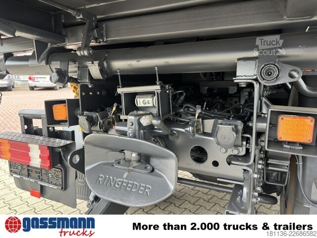 Tovornjak prekucnik Mercedes-Benz Actros 1832 AK 4x4, Winterdienstaustattung, Kran