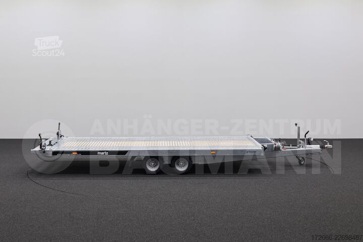  Martz GT KIPPBAR 480/2 3T | ALUBODEN MITTIG 469X209CM 3000KG AUTOTRAILER
