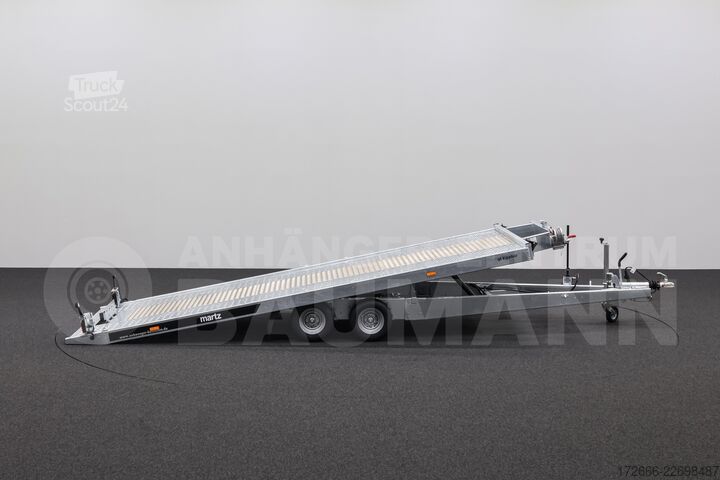  Martz GT KIPPBAR 480/2 3T | ALUBODEN MITTIG 469X209CM 3000KG AUTOTRAILER