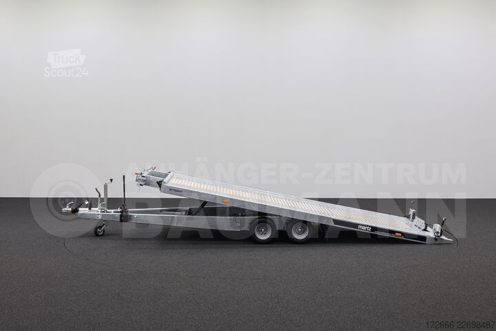  Martz GT KIPPBAR 480/2 3T | ALUBODEN MITTIG 469X209CM 3000KG AUTOTRAILER