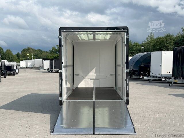  Brian James Trailers BOX VAN - 600-4018-35-2-12-B 419X178X201CM 3500KG KOFFERANHÄNGER | SCHWARZ
