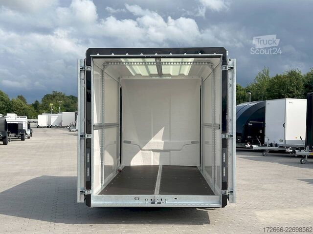  Brian James Trailers BOX VAN - 600-4018-35-2-12-B 419X178X201CM 3500KG KOFFERANHÄNGER | SCHWARZ