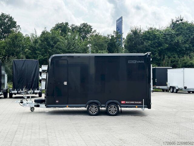  Brian James Trailers BOX VAN - 600-4018-35-2-12-B 419X178X201CM 3500KG KOFFERANHÄNGER | SCHWARZ