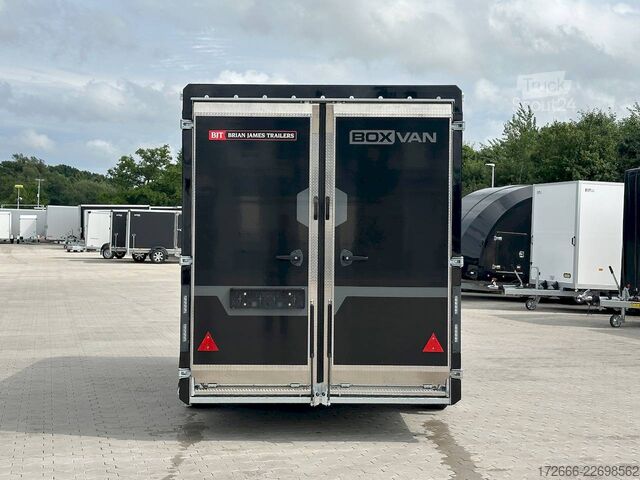  Brian James Trailers BOX VAN - 600-4018-35-2-12-B 419X178X201CM 3500KG KOFFERANHÄNGER | SCHWARZ