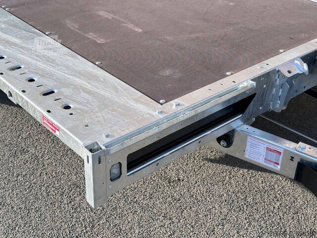  Brian James Trailers CONNECT 476-5021-35-2-12 500X215CM 3500KG HOCHLADER | SCHWARZ