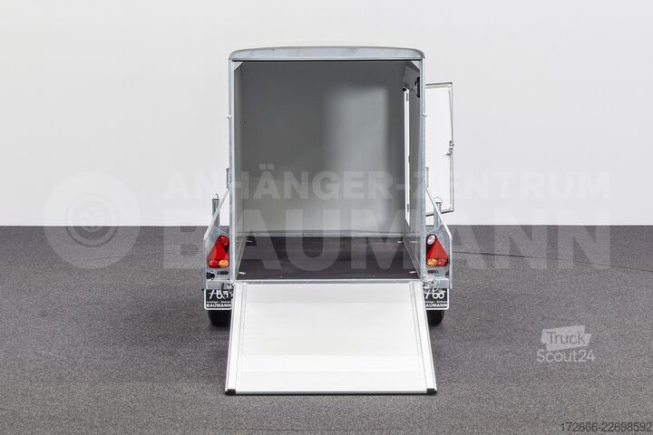 Kofferanhänger Debon CHEVAL LIBERTE DEBON C255 V2 WABENKERN 1300 KG | SCHWARZ / GRAU + SEITENTÜR