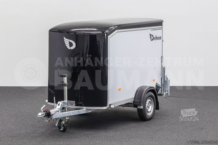 Kofferanhänger Debon CHEVAL LIBERTE DEBON C255 V2 WABENKERN 1300 KG | SCHWARZ / GRAU + SEITENTÜR