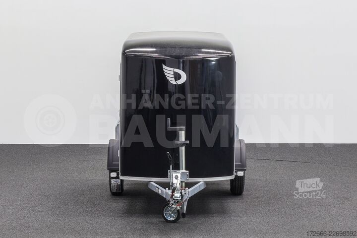Kofferanhänger Debon CHEVAL LIBERTE DEBON C255 V2 WABENKERN 1300 KG | SCHWARZ / GRAU + SEITENTÜR