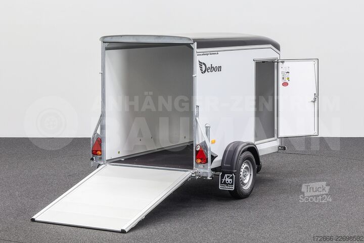 Kofferanhänger Debon CHEVAL LIBERTE DEBON C255 V2 WABENKERN 1300 KG | SCHWARZ / GRAU + SEITENTÜR
