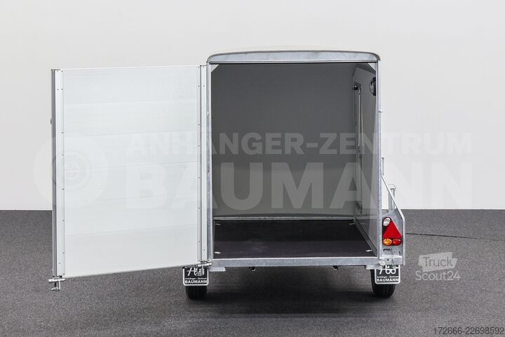 Kofferanhänger Debon CHEVAL LIBERTE DEBON C255 V2 WABENKERN 1300 KG | SCHWARZ / GRAU + SEITENTÜR