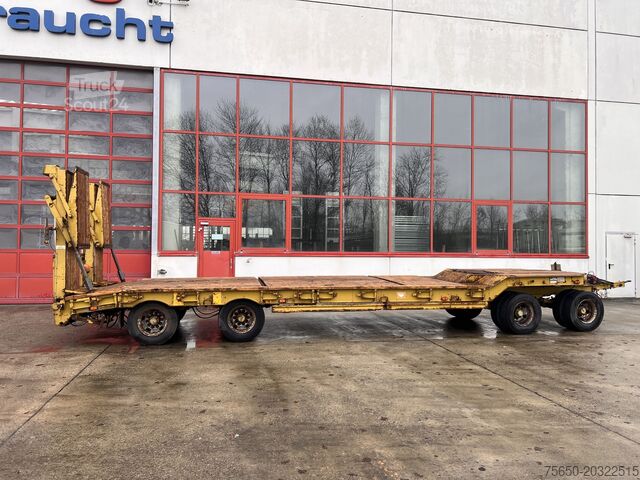 Низькорамний причіп Müller Mitteltal T4 PROFI 40,0  4 Achs Tiefladeranhänger