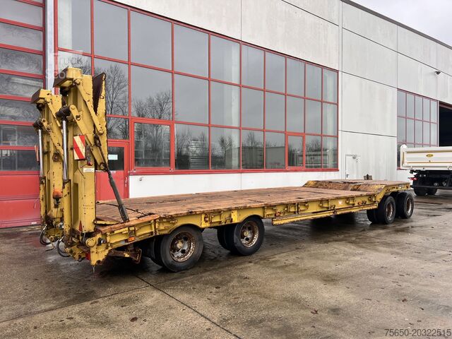 Низкорамный прицеп Müller Mitteltal T4 PROFI 40,0  4 Achs Tiefladeranhänger