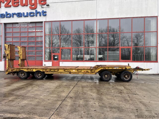 Низкорамный прицеп Müller Mitteltal T4 PROFI 40,0  4 Achs Tiefladeranhänger