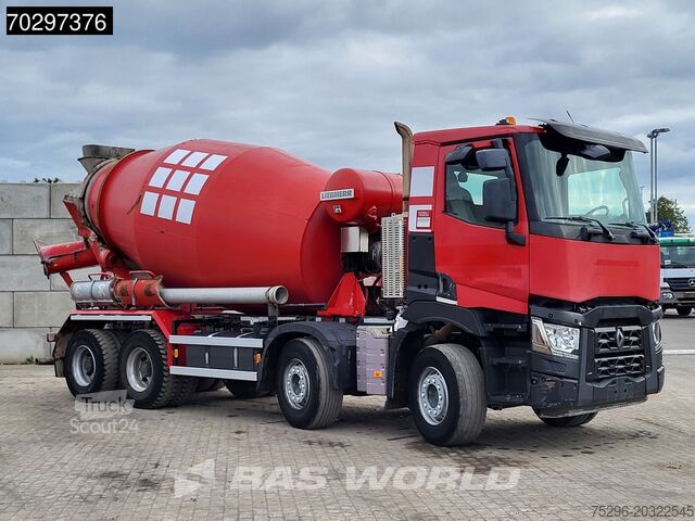 Mixeur Renault C 430 8X4 9m3 Liebherr Mixer Steelsuspension Bi...